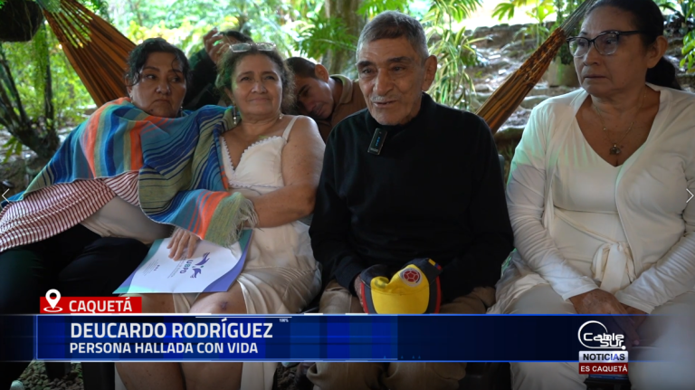 Tras 41 años, Deucardo Rodríguez volvió a abrazar a su familia en Florencia, Caquetá.