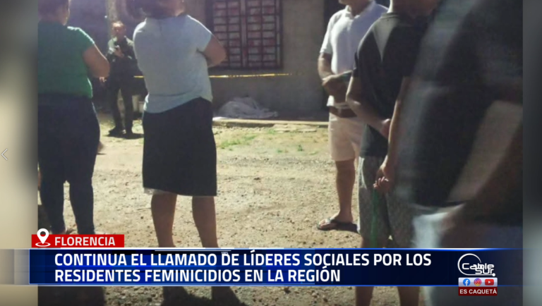 La líder social Yenny Chilatra reiteró su llamado a la comunidad y a las instituciones para unir esfuerzos en la prevención de la violencia de género, tras los recientes casos de feminicidio que han conmocionado a la región.