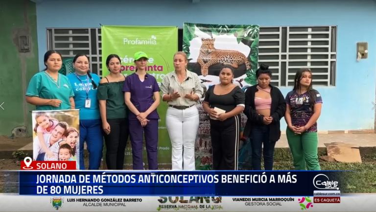 La Administración Municipal de Solano llevó a cabo una jornada de salud enfocada en la planificación familiar, la cual superó las metas inicialmente establecidas y fortaleció la atención en salud sexual y reproductiva de la población femenina del municipio.