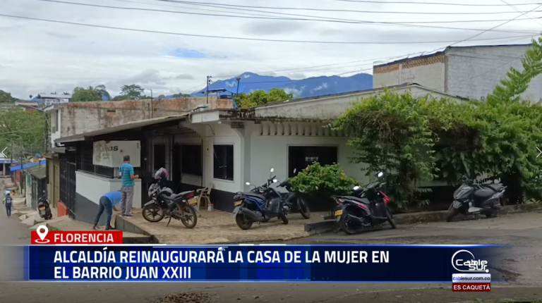 La Alcaldía de Florencia, a través de la Secretaría de Inclusión y Reconciliación Social, anunció la reinauguración de la Casa de la Mujer, un espacio destinado a la atención y acompañamiento de mujeres víctimas de violencia de género.