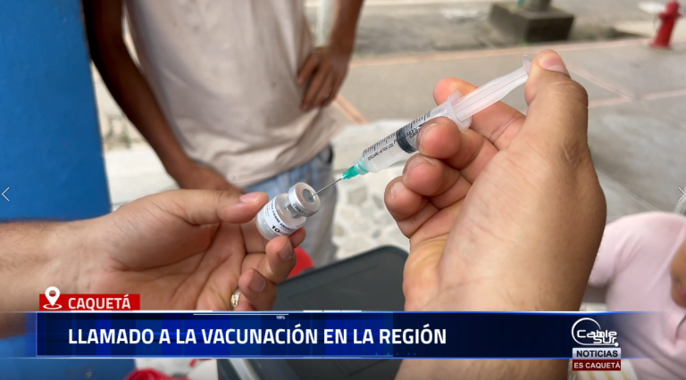 El próximo viernes 23 de agosto, San Vicente del Caguán será sede de la quinta Jornada Departamental de Vacunación, una oportunidad para que la comunidad proteja su salud y la de sus familias.