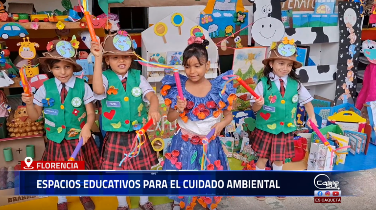 En la sede educativa Circacia de la Institución Educativa San Francisco de Asís se desarrolla el 4.º Encuentro PRAE en Preescolar, un espacio donde los más pequeños presentan, con creatividad y entusiasmo, acciones para contribuir al cuidado del planeta.