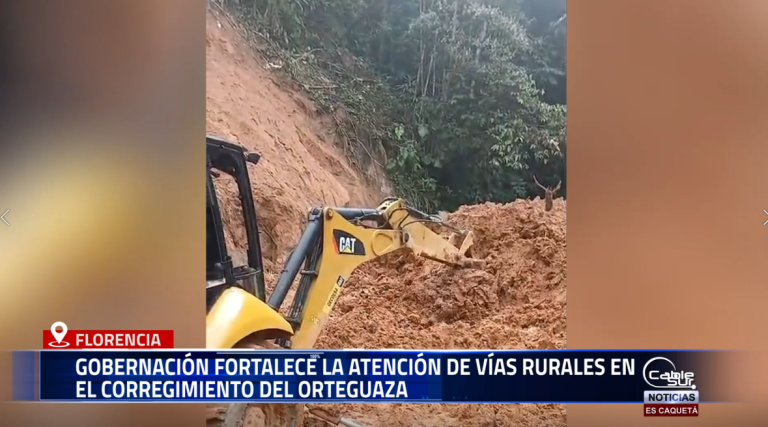 La Gobernación del Caquetá avanza en la intervención de la vía que conecta el corregimiento del Orteguaza con el corregimiento del Danubio, un corredor estratégico que beneficia a más de 30 veredas que dependen de esta conexión para el transporte de productos, el acceso a servicios y la movilidad diaria.