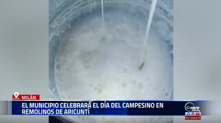 La Administración Municipal de Milán, anunció oara el procimo 30 de agosto la realización de la conmemoración del Día del Campesino en el corregimiento de Remolinos de Aricuntí.