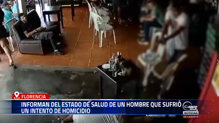 La Policía Nacional capturó en flagrancia a un hombre señalado de disparar contra otro ciudadano en un establecimiento público de San José del Fragua. La víctima, quien resultó gravemente herida y fue sometida a cirugía, y el agresor registran antecedentes judiciales.