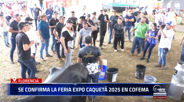 El alcalde Marlon Monsalve y el gerente de Cofema, Milton Chávez, confirmaron que la Feria Expo Caquetá se llevará a cabo en las instalaciones de Cofema