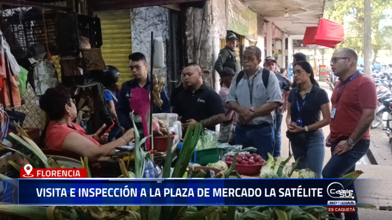 La Administración Municipal, a través de la Secretaría de Gobierno, realizó una visita de inspección a la plaza de mercado La Satélite con el fin de verificar que el cierre del puente El Avispero no genere afectaciones en los precios de los productos.