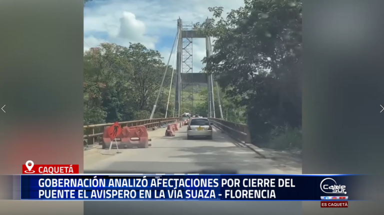 La Gobernación del Caquetá realizó un Consejo Extraordinario de Gestión del Riesgo para analizar los impactos del cierre del puente El Avispero y coordinar medidas que permitan garantizar la movilidad y el abastecimiento en el departamento.