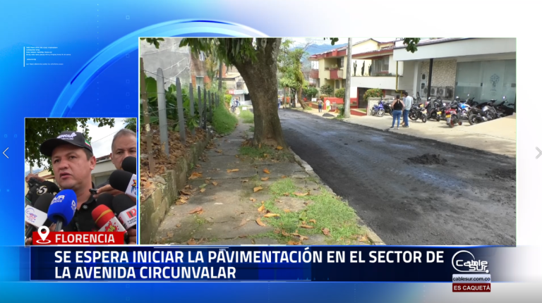 La Administración Municipal confirmó que avanza el proceso para dar inicio a la pavimentación en la avenida circunvalar, una obra prioritaria para mejorar la movilidad y la infraestructura vial de Florencia.