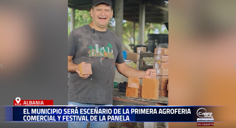 Este 7 de septiembre, Albania, Caquetá, abrirá sus puertas para que propios y visitantes disfruten de la Primera Agroferia Comercial y Agenda de Negocios Rural de la Zona Sur, un encuentro que también reunirá el Festival de la Panela y el Mercado Campesino.