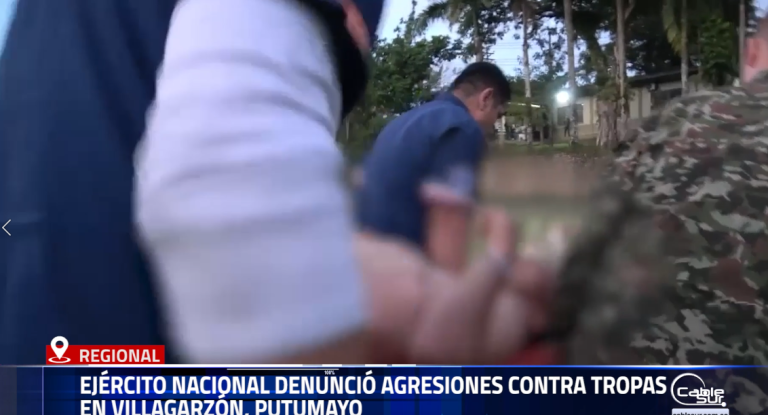 La Vigésima Séptima Brigada del Ejército Nacional informó sobre una asonada ocurrida en zona rural de Villagarzón, Putumayo, en el marco de operaciones militares contra actividades ilícitas.