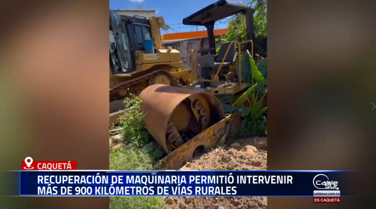 Con una inversión superior a 1.200 millones de pesos, el departamento del Caquetá reportó avances en la recuperación y puesta en funcionamiento de su maquinaria, lo que ha facilitado el mejoramiento de la red vial terciaria en distintas zonas del territorio.