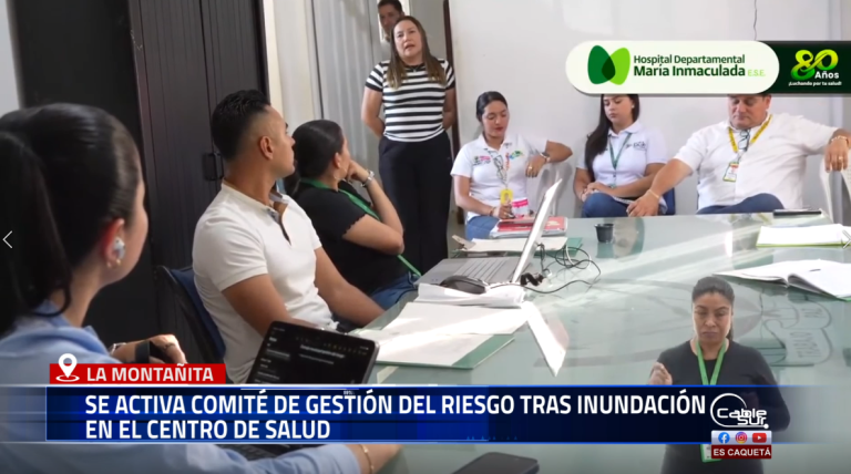 El pasado 7 de septiembre, el Centro de Salud de La Montañita sufrió una inundación que ocasionó pérdidas en infraestructura y equipos médicos.