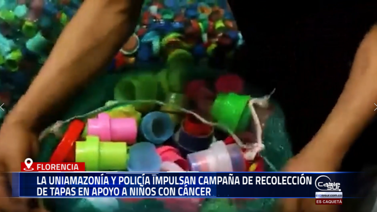 En Caquetá avanza la campaña “Tapas para Sanar”, una iniciativa que une a la academia, la fuerza pública y la ciudadanía en torno a la solidaridad con niños, niñas y adolescentes que enfrentan el cáncer.