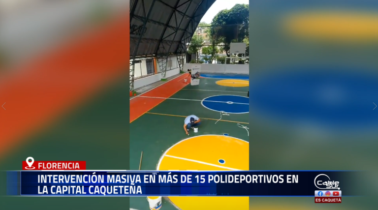 La administración municipal, bajo el liderazgo del alcalde Marlon Monsalve, avanza con un plan de mejoramiento de escenarios deportivos en distintos barrios de Florencia, con el objetivo de recuperar y embellecer estos espacios para el encuentro, la recreación y la práctica del deporte.