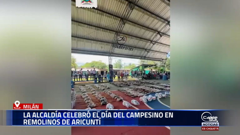 La Alcaldía de Milán conmemoró el Día del Campesino en Remolinos de Aricuntí con una jornada cultural y comunitaria que reconoció el aporte del sector rural al desarrollo productivo y social del municipio.