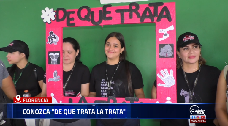 En el marco de las acciones de prevención y sensibilización, la Oficina de Derechos Humanos y la Oficina de Mujer y Género desarrollan la campaña “Conozca de qué trata la trata”, con el objetivo de informar a la ciudadanía sobre este delito que vulnera la libertad y dignidad de las personas.