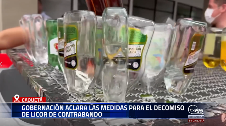 La Secretaría de Hacienda Departamental, en cabeza de Yudy Roa, entregó detalles sobre las acciones que se vienen adelantando para el control y decomiso de licor de contrabando en el Caquetá.