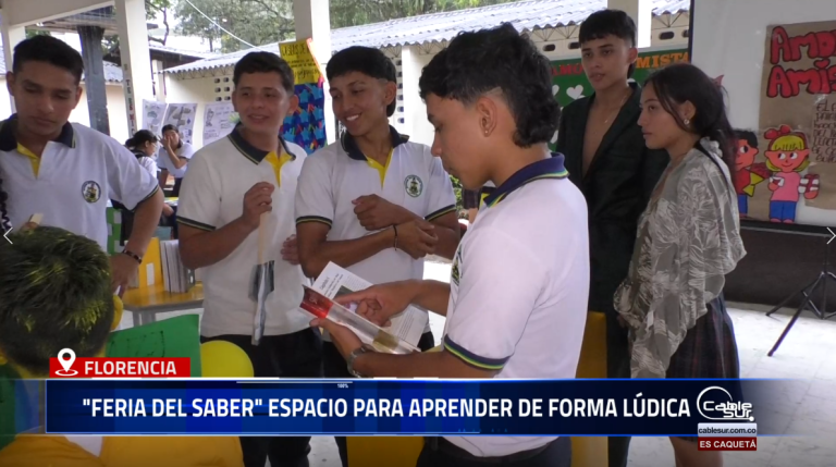 La Institución Educativa Antonio Ricaurte realizó la Feria del Saber, un escenario donde estudiantes y docentes compartieron conocimiento a través de actividades pedagógicas y recreativas.
