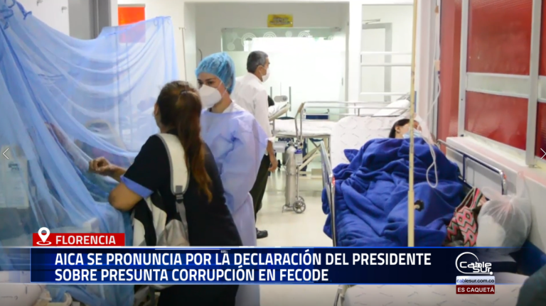 El presidente de la Asociación de Instituciones de Caquetá (AICA), José María Vargas, se refirió a las declaraciones del presidente de la República frente a la presunta corrupción en Fecode.
