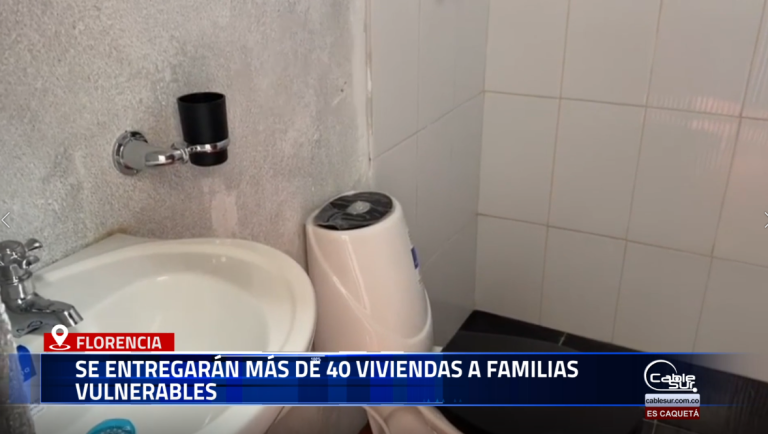 La Alcaldía de Florencia confirmó que se adelanta la entrega de más de 40 viviendas a familias vulnerables, como parte de los programas de acceso a una vivienda digna que impulsa la administración municipal.