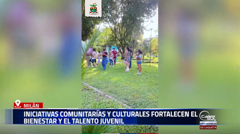 En el municipio de Milán, Caquetá, la niñez y juventud lideran proyectos que promueven el cuidado animal y el desarrollo cultural, con el apoyo de la Administración Municipal y diferentes dependencias locales.
