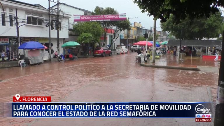 La concejal Martha Cabrera realizó un llamado a control político a la Secretaría de Movilidad de Florencia con el propósito de conocer el estado actual de la red semafórica en la ciudad.