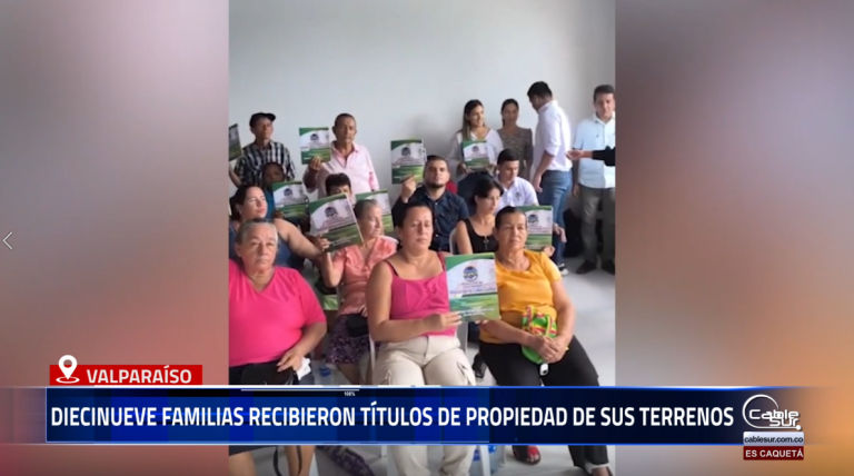 La administración municipal de Valparaíso continua con el avance del proceso de legalización de predios, brindando seguridad jurídica a las familias del territorio.