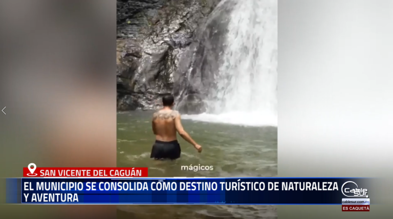El municipio de San Vicente del Caguán continúa posicionándose como uno de los principales atractivos naturales del Caquetá, gracias a su oferta de ecoturismo y paisajes que promueven el contacto directo con la naturaleza.