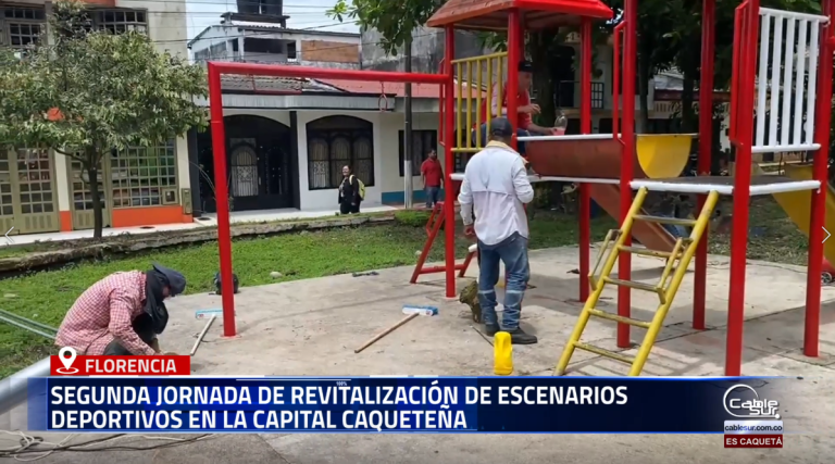 En la capital caqueteña se realizará la Segunda Jornada de Revitalización de Escenarios Deportivos, una actividad que busca recuperar y embellecer estos espacios para fortalecer la práctica deportiva y el aprovechamiento del tiempo libre.