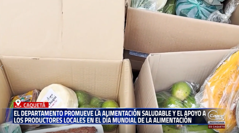 La Secretaría de Salud Departamental de Caquetá conmemoró el Día Mundial de la Alimentación con un llamado a la conciencia sobre la importancia de elegir hábitos saludables y respaldar la producción local.