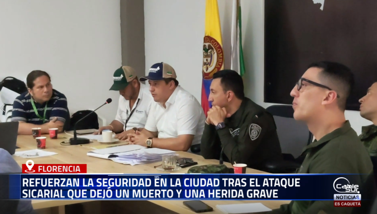 La reunión de seguridad se realiza tras la muerte de Mario Bermeo y las heridas graves de Ana María Busto. El objetivo es reforzar la seguridad en la ciudad.