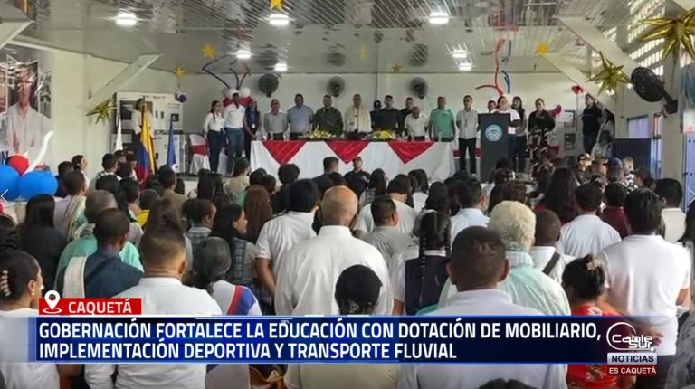 En un esfuerzo conjunto por mejorar la calidad educativa y las condiciones de aprendizaje, la Gobernación del Caquetá realizó una importante entrega de mobiliario y elementos escolares a las instituciones educativas de Valparaíso.