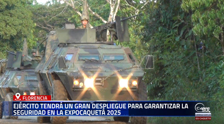 El Batallón de Ingenieros de Combate N.º 12 “General Liborio Mejía” realizará un amplio despliegue operativo para garantizar la seguridad de los asistentes a la Expo Caquetá 2025, evento que congregará a miles de visitantes en el recinto ferial de Cofema.