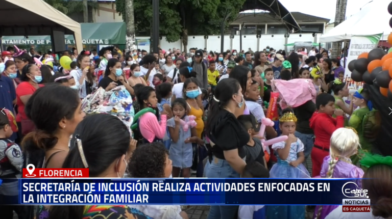 La Secretaría de Inclusión de Florencia celebra a los niños con un gran festival que también destaca la cultura afrocolombiana