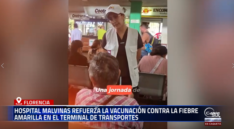 En Florencia se desarrollaron dos jornadas orientadas a la promoción de la salud pública: una fue la campaña de vacunación contra la fiebre amarilla y la otra la celebracion del Mes de la Salud Mental, con actividades enfocadas en el bienestar físico y emocional de la comunidad.