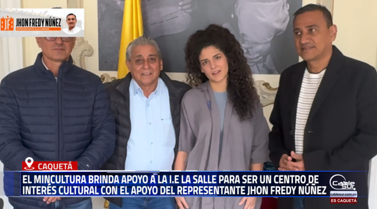 Min. cultura brinda apoyo a la institución educativa la Salle para la realización de un centro de interés cultural con el propósito de dar a conocer las raíces del territorio caqueteño.