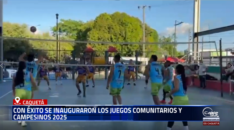 La Gobernación del Caquetá, a través del Instituto Departamental de Cultura, Deporte y Recreación, dio apertura oficial a los Juegos Comunitarios y Campesinos 2025, con un colorido desfile que recorrió las principales vías de la ciudad de Florencia y culminó en el Estadio Alberto Buitrago Hoyos.