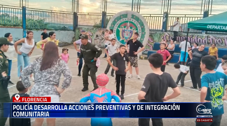 La Policía Nacional en Caquetá refuerza estrategias de seguridad ciudadana mediante jornadas de acercamiento que promueven convivencia, participación y corresponsabilidad social.
