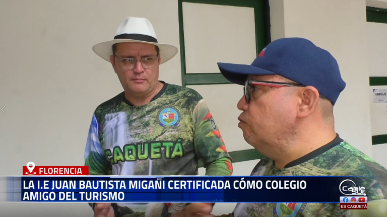 La Institución Educativa Juan Bautista Migani recibió la certificación como “Colegio Amigo del Turismo”, un reconocimiento que destaca su compromiso con la formación de estudiantes como embajadores del desarrollo turístico local.