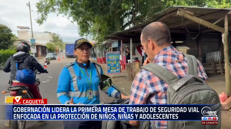 Con el compromiso de fortalecer las estrategias de prevención y reducción de la siniestralidad vial en el departamento, la Gobernación de Caquetá, a través de la Secretaría de Gobierno y la Dirección de Tránsito y Transporte Departamental, lideró la Primera Mesa de Trabajo de Seguridad Vial y Prevención de Siniestros en niños, niñas y adolescentes.