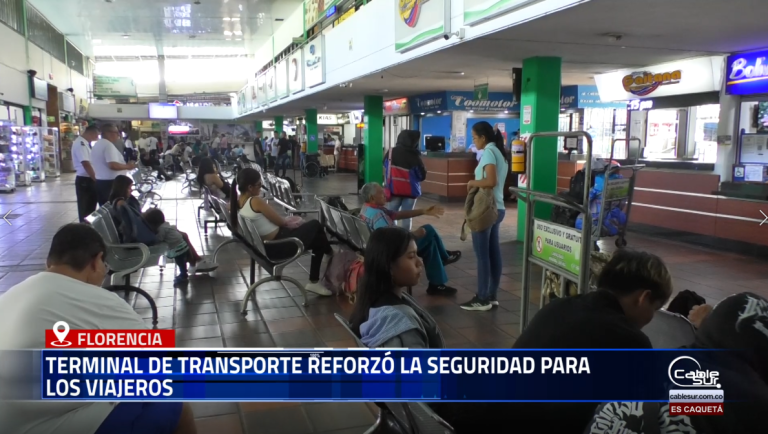 El Gerente de la Terminal de Transporte de Florencia anunció que se están implementando medidas de prevención y seguridad más estrictas con motivo de la temporada alta de fin de año.
