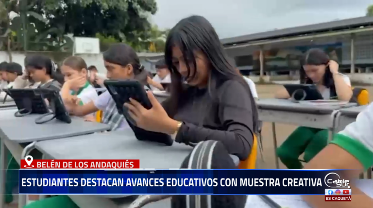 Un grupo de estudiantes de la Institución Educativa Agro Técnico Mixto del municipio de Belén de los Andaquíes elaboró una pieza audiovisual para visibilizar el impacto de recientes acciones en el sector educativo.
