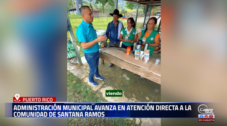 La administración municipal continúa acercando su gestión a las zonas rurales con una nueva jornada de atención en Santana Ramos, donde autoridades locales avanzan en la identificación de necesidades y fortalecen el diálogo directo con la comunidad campesina.