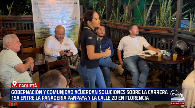 La Gobernación del Caquetá, a través de la Secretaría de Infraestructura Departamental, sostuvo dos reuniones de concertación con la comunidad del sector sur de Florencia, afectada por las intervenciones en la Carrera 15A, tramo comprendido entre la Panadería Pan paya y la Calle 2D, que comunica los barrios Nueva Florencia y Florencia la Nueva.
