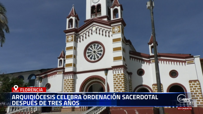 La Arquidiócesis de Florencia vivirá una jornada de especial trascendencia hoy con la celebración de una Ordenación Sacerdotal, un evento que no se realizaba desde hace tres años.