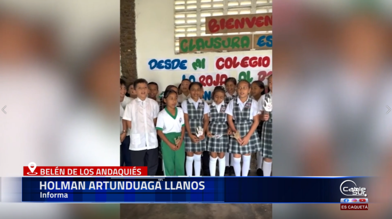 La Institución Educativa Agrotécnico Mixto de Belén de los Andaquíes certificó a un grupo de estudiantes que integran la Patrulla Antidengue, una estrategia escolar orientada a fortalecer la prevención del dengue y promover hábitos saludables en la comunidad.