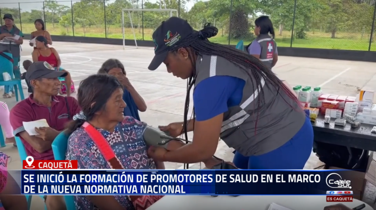 El departamento del Caquetá puso en marcha un programa de formación dirigido a fortalecer la Atención Primaria en Salud (APS), con el inicio del proceso académico para futuros promotores comunitarios.