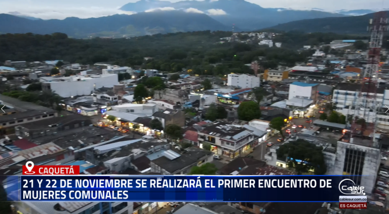 La Amazonía va ser escenario del Primer Encuentro de Mujeres Comunales, un evento crucial organizado por la Gobernación y el Ministerio del Interior.