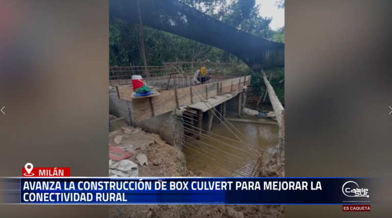 La Administración Municipal de Milán continúa fortaleciendo la infraestructura vial en el sector rural con obras que mejoran la movilidad, la seguridad y el desarrollo productivo de las comunidades campesinas.